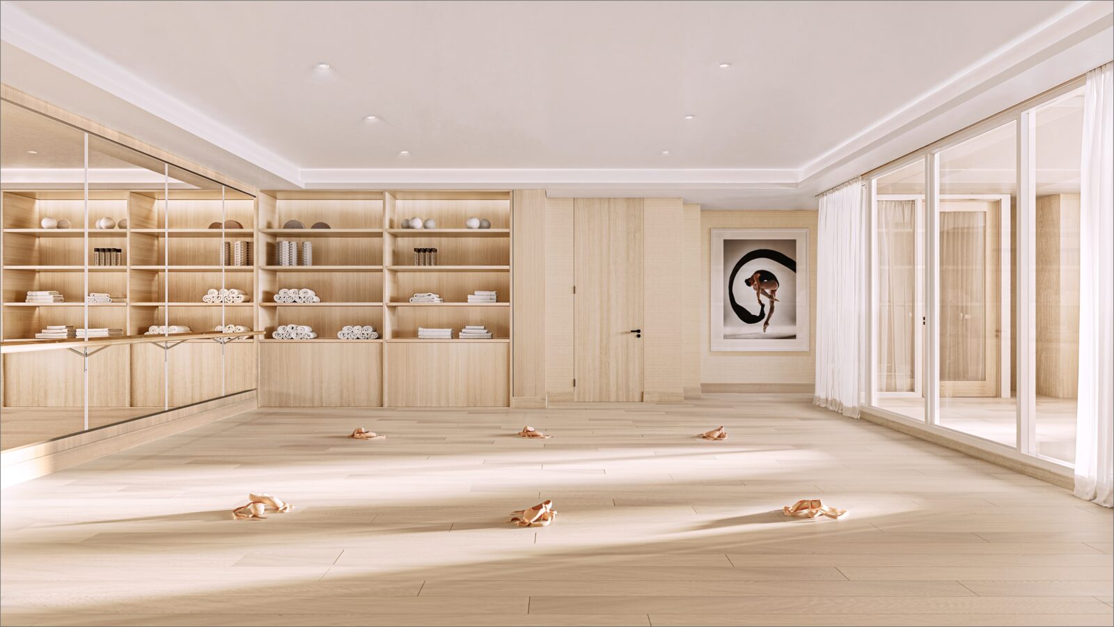 Private yoga and barre studio