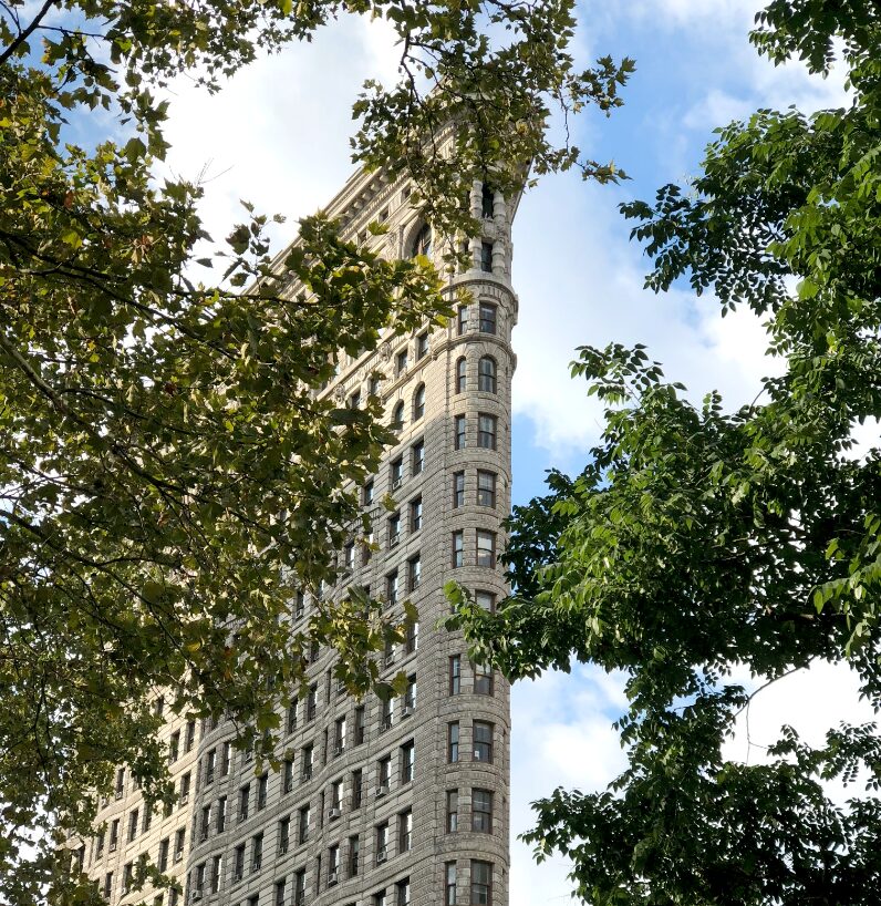 Historic building beside Madison Square Park