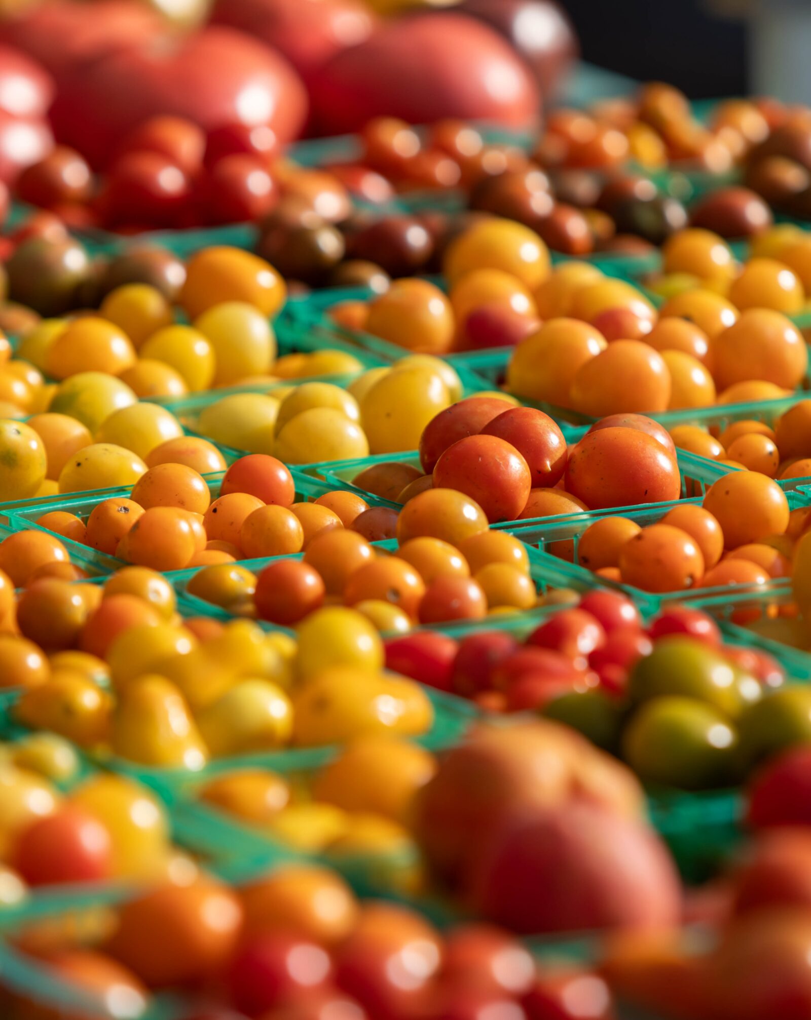 Fresh produce at a neighborhood market